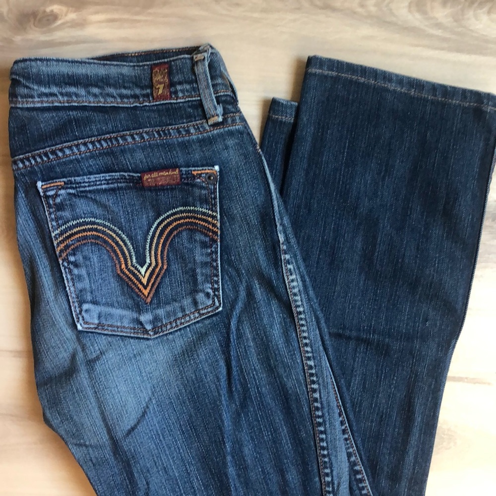 7 for all mankind straight jeans